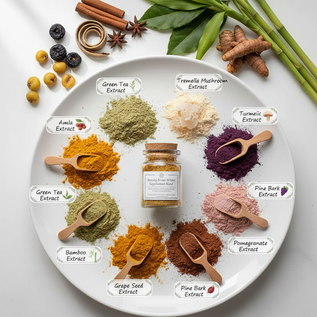 Plant Extract Powder For Beauty-From-Within Supplements