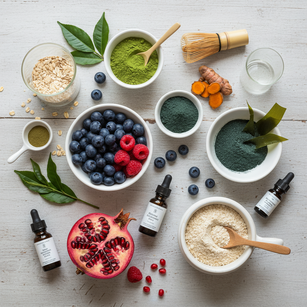 Functional Food Ingredients For Cosmetic And Skincare Formulation