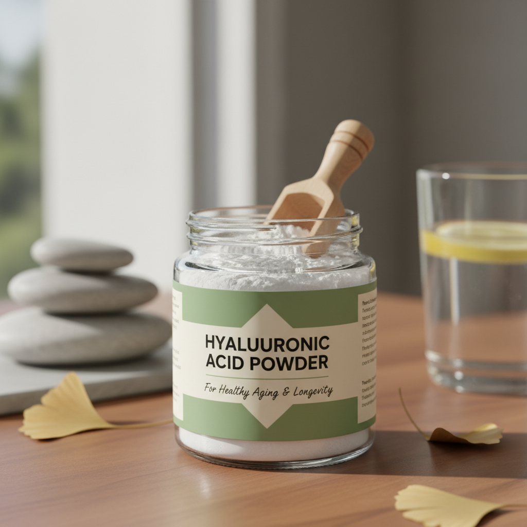 Hyaluronic Acid Powder For Healthy Aging & Longevity