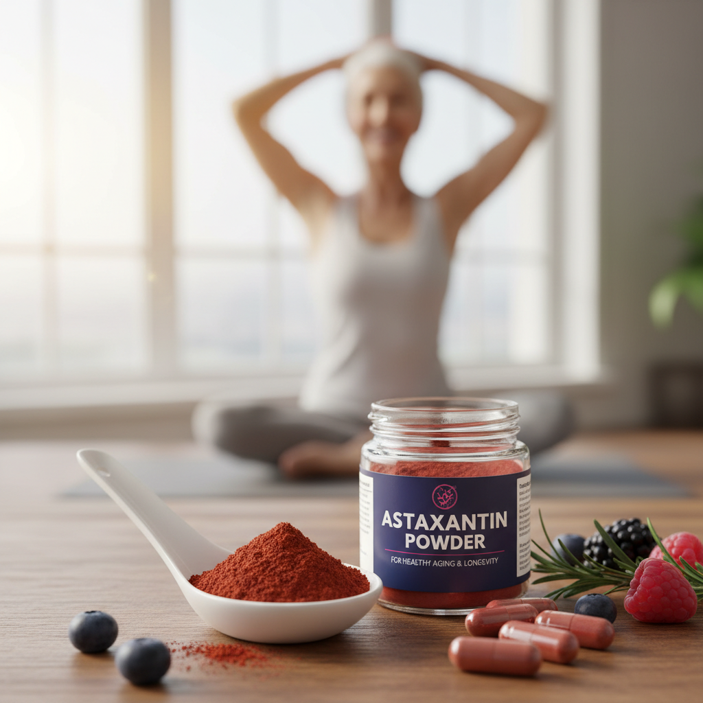 Astaxanthin Powder For Healthy Aging & Longevity