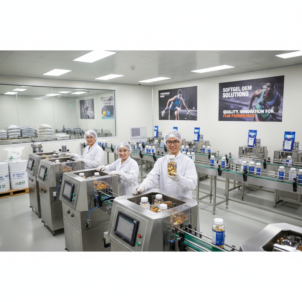 Softgel OEM Manufacturer For Sports Nutrition