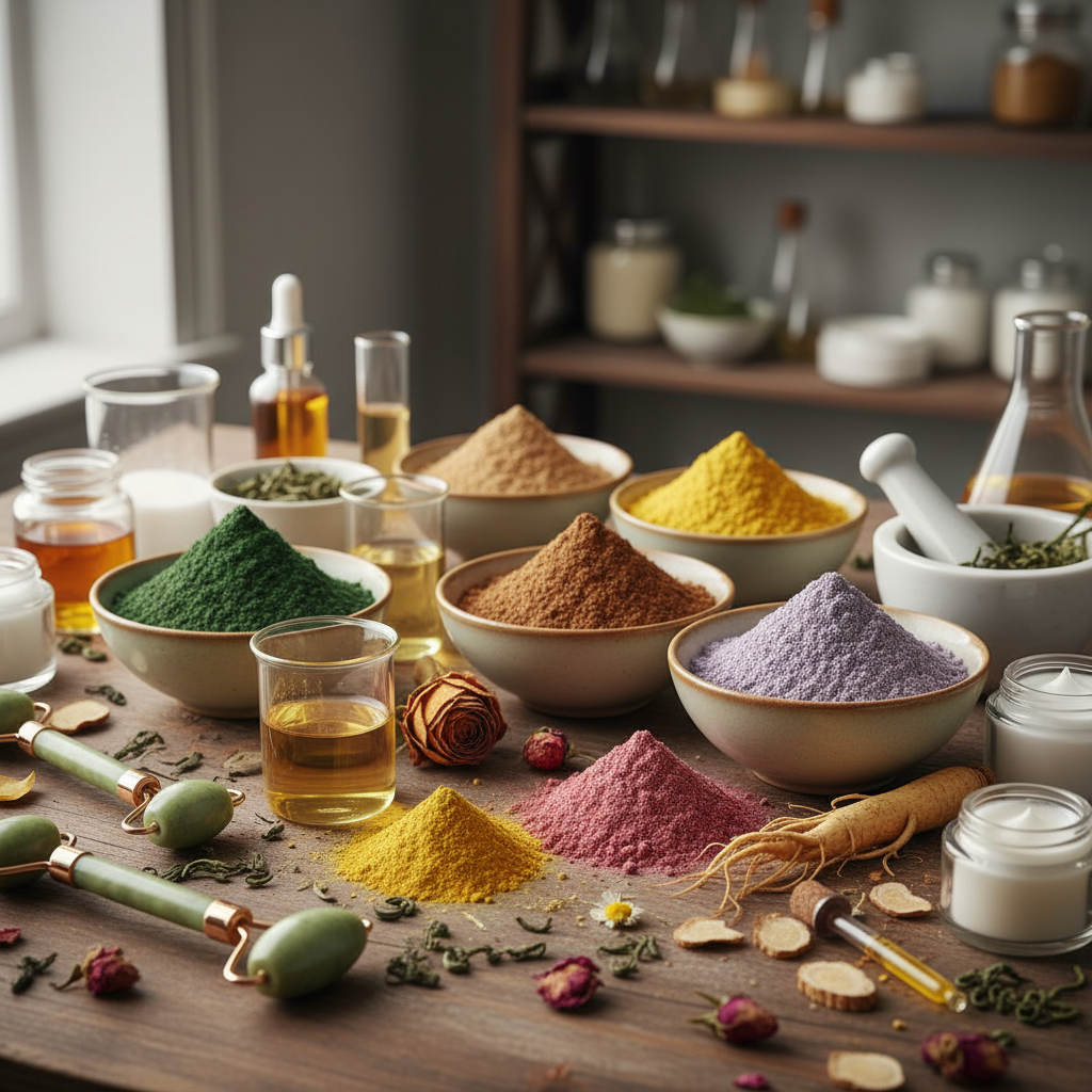 پودر عصاره گیاهی برای فرمولاسیون لوازم آرایشی و بهداشتی