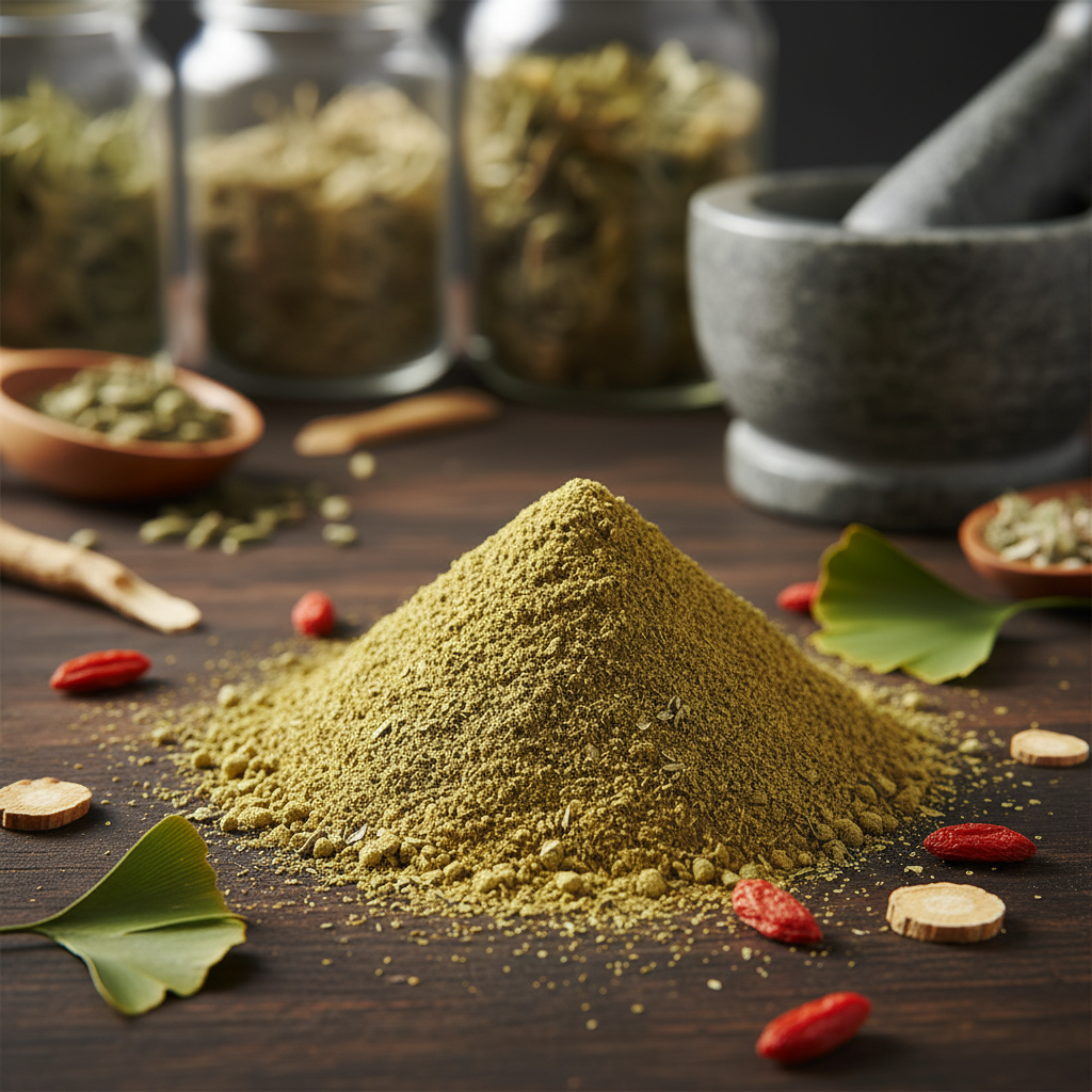 پودر عصاره گیاهی برای پیری سالم و طول عمر