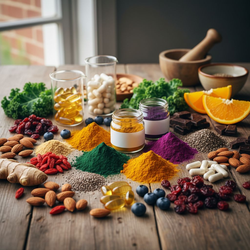 مواد اولیه مغذی برای غذاهای کاربردی