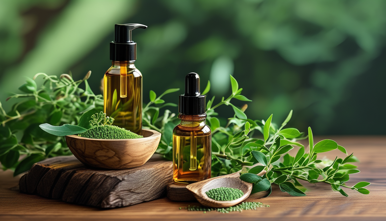 Chiết xuất thảo dược cho vẻ đẹp từ bên trong.