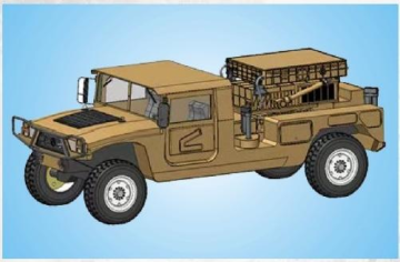 BSD02 Middle-Long Range Artillery Position Reconnaissance and Fire Correction Radar