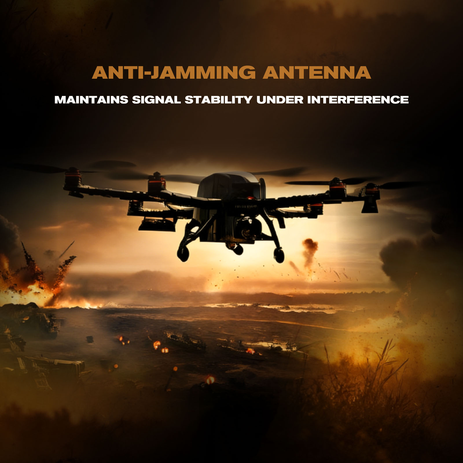 How an Anti-jamming Antenna Protects System Stability in High-Interference Environments