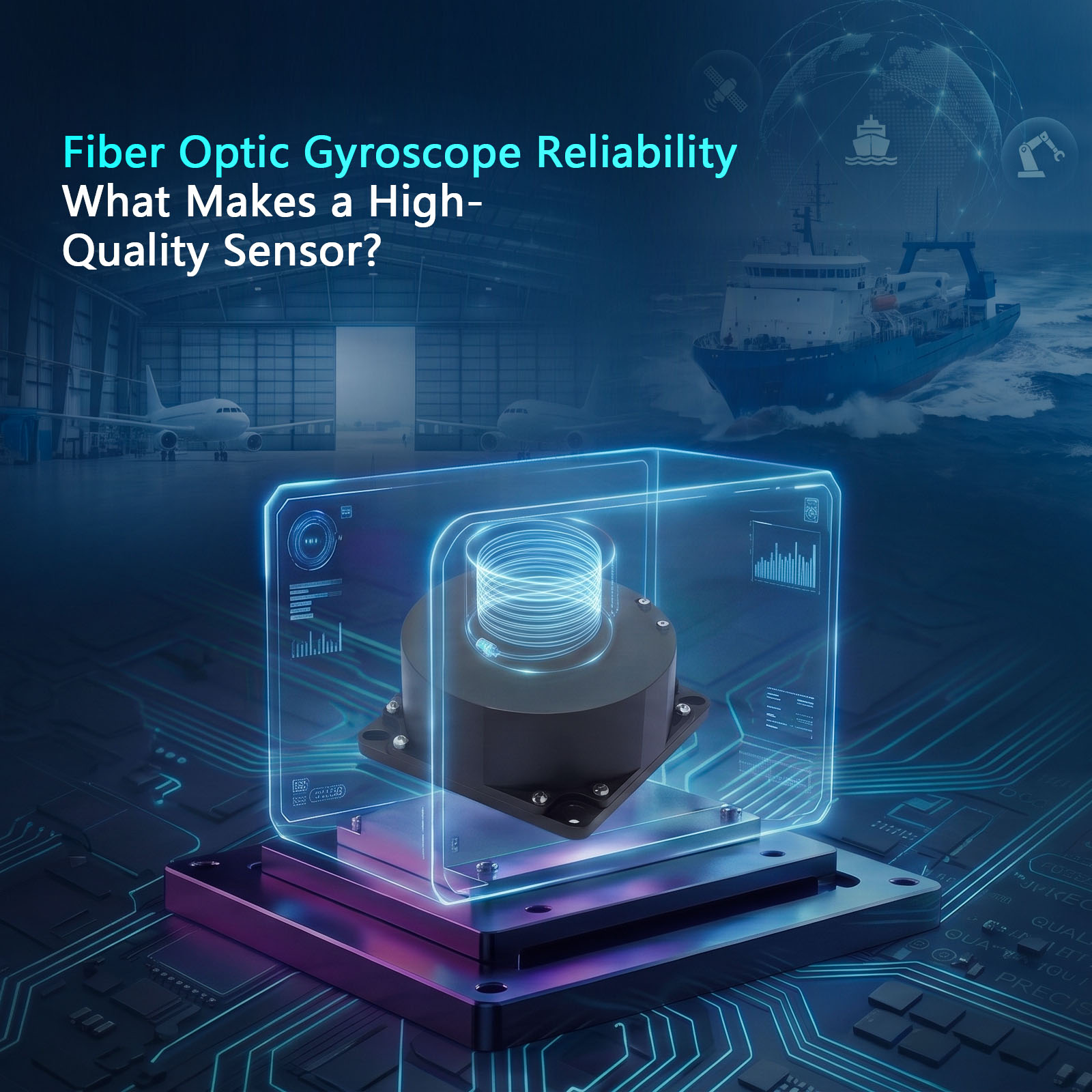 Fyabilite Jiroskop Fib Optik: Ki sa ki fè yon Capteur kalite siperyè?