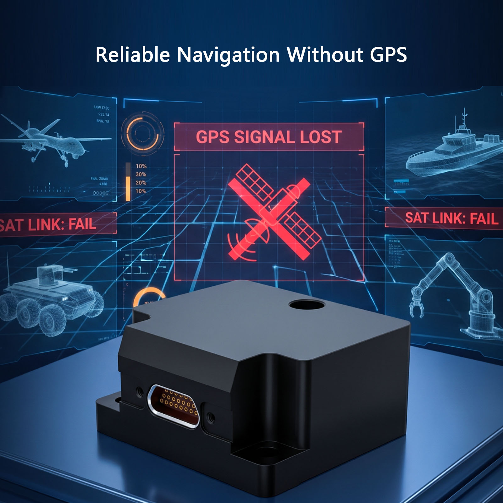 Điều hướng trong môi trường không có tín hiệu GPS: Làm thế nào để đánh giá hiệu suất hệ thống điều hướng MEMS cho các nền tảng không người lái
