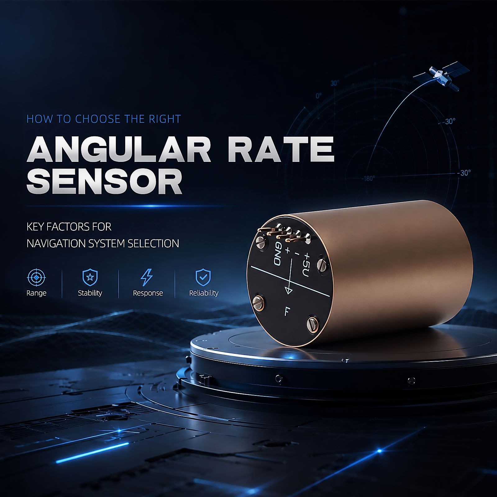 How to Choose the Right Angular Rate Sensor for Your Navigation System