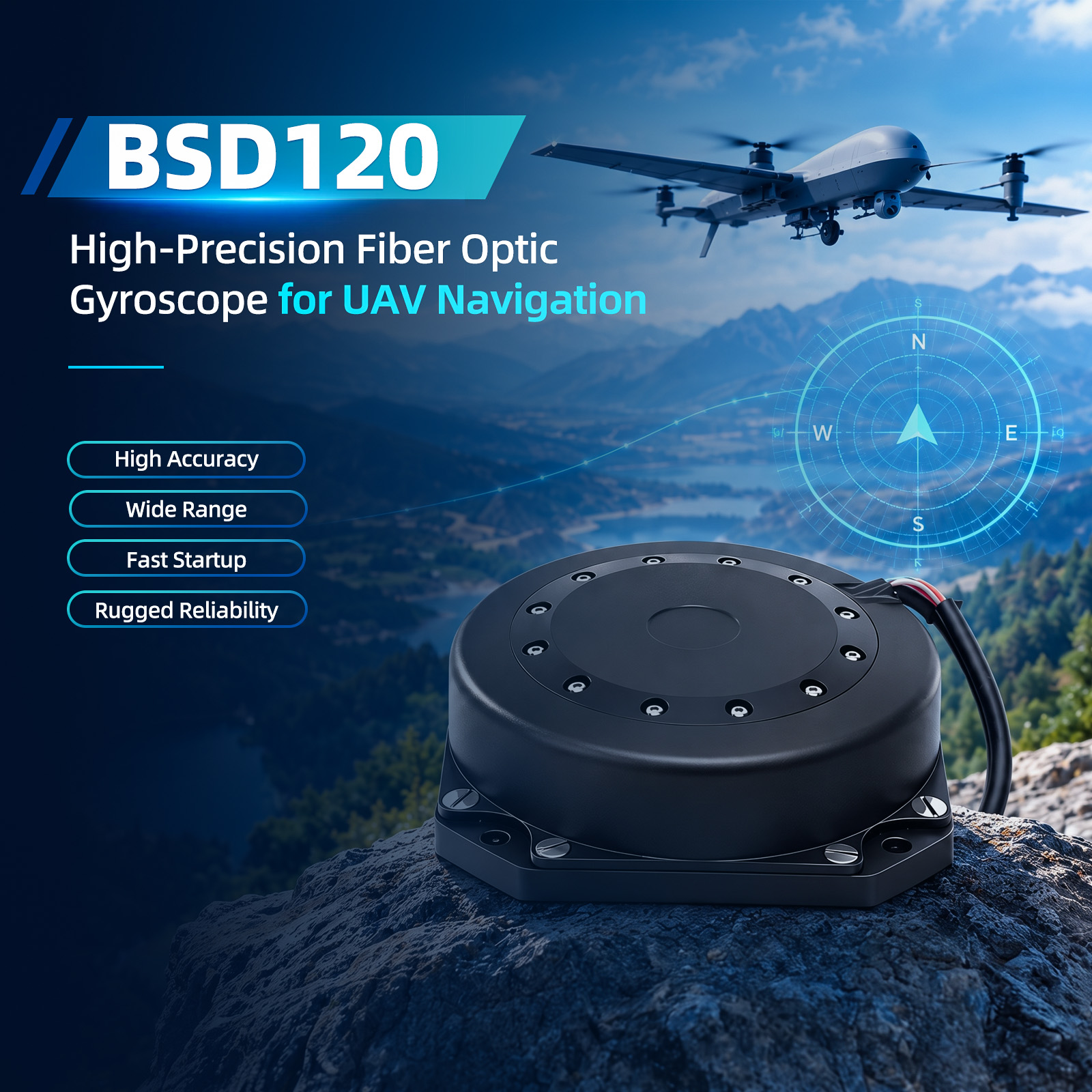 How BSD120 Supports Precision Navigation in UAV Applications