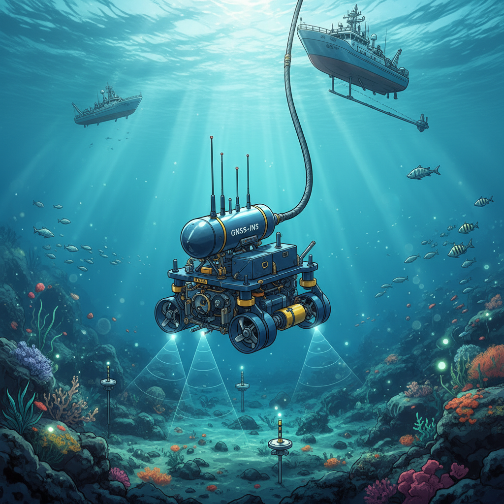 Gnss Ins System For Subsea ROVs And Marine Survey