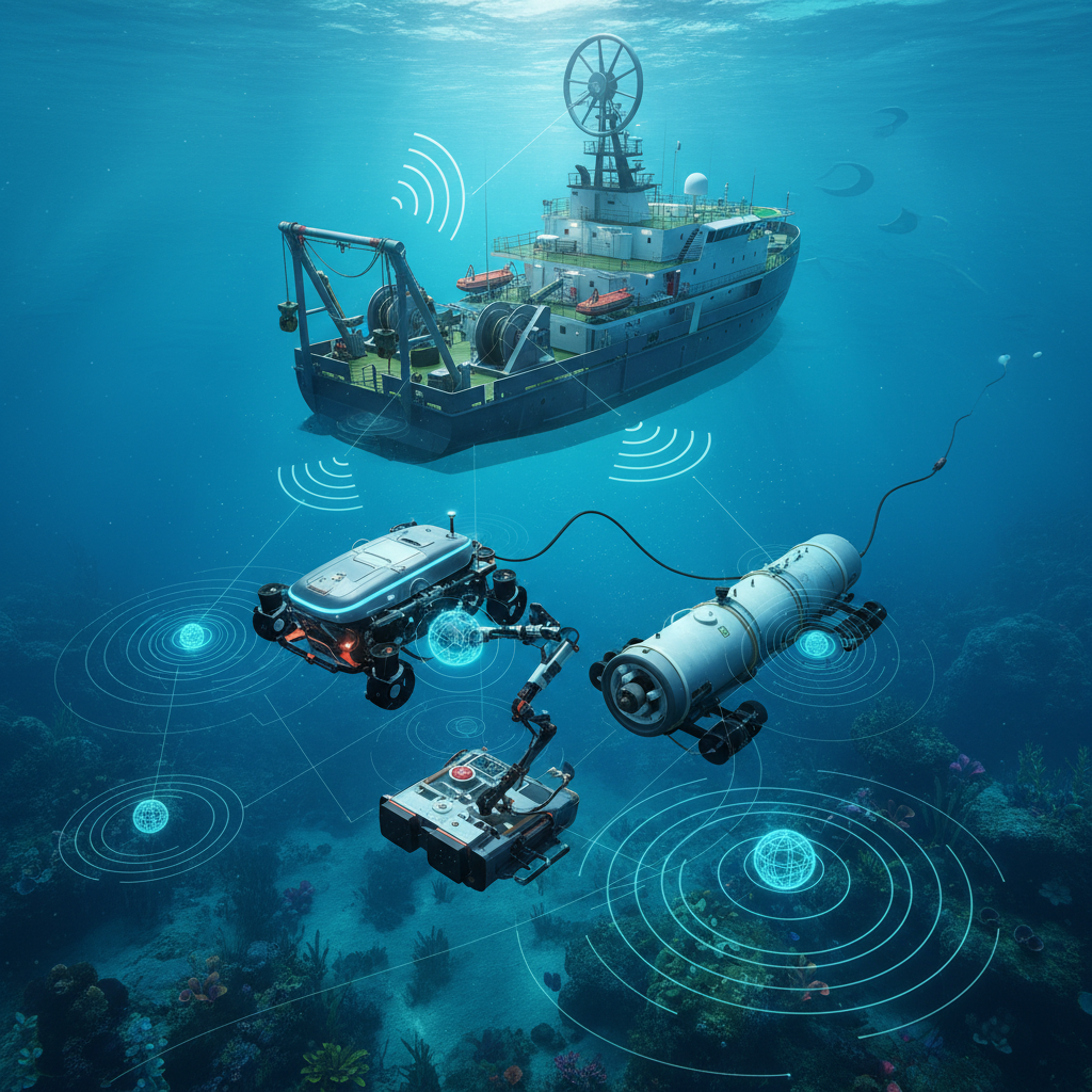 Gyroscope Ship Navigation For Subsea ROVs And Marine Survey