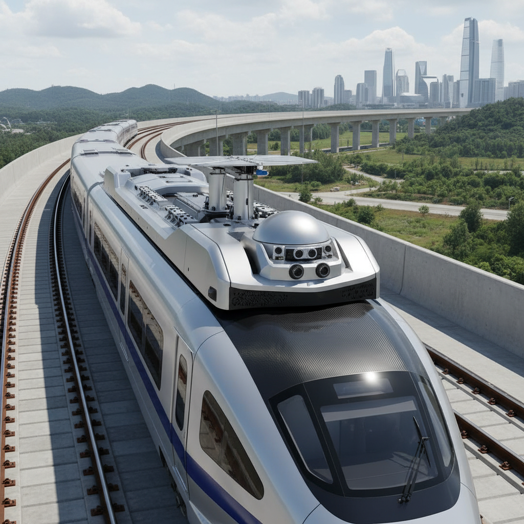 Inertial Guidance Gps For High-Speed Railway Track Inspection