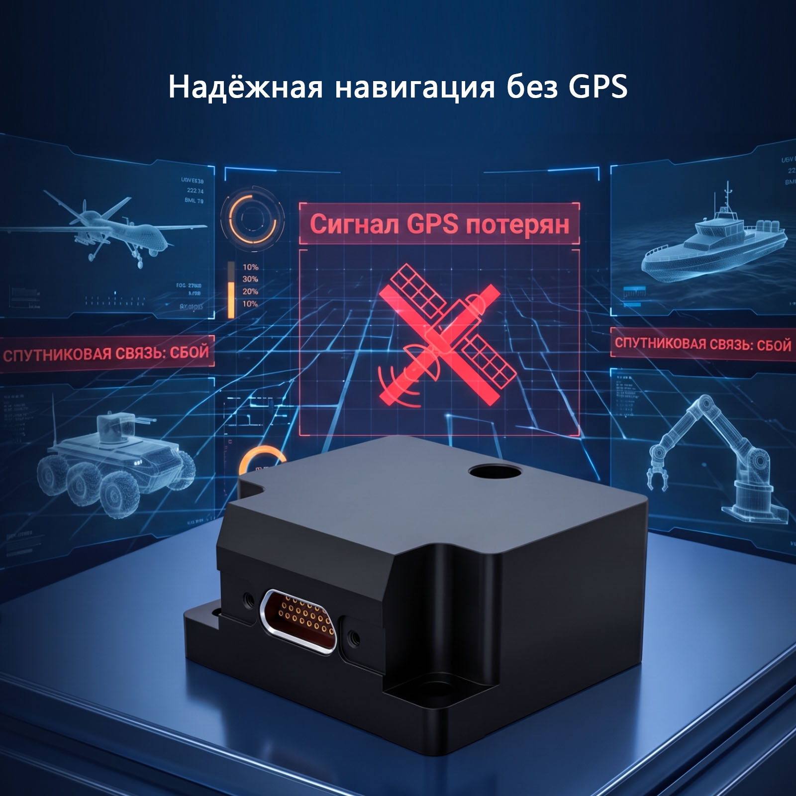 Навигация в условиях отсутствия GPS: как оценить производительность MEMS-навигационной системы для беспилотных платформ