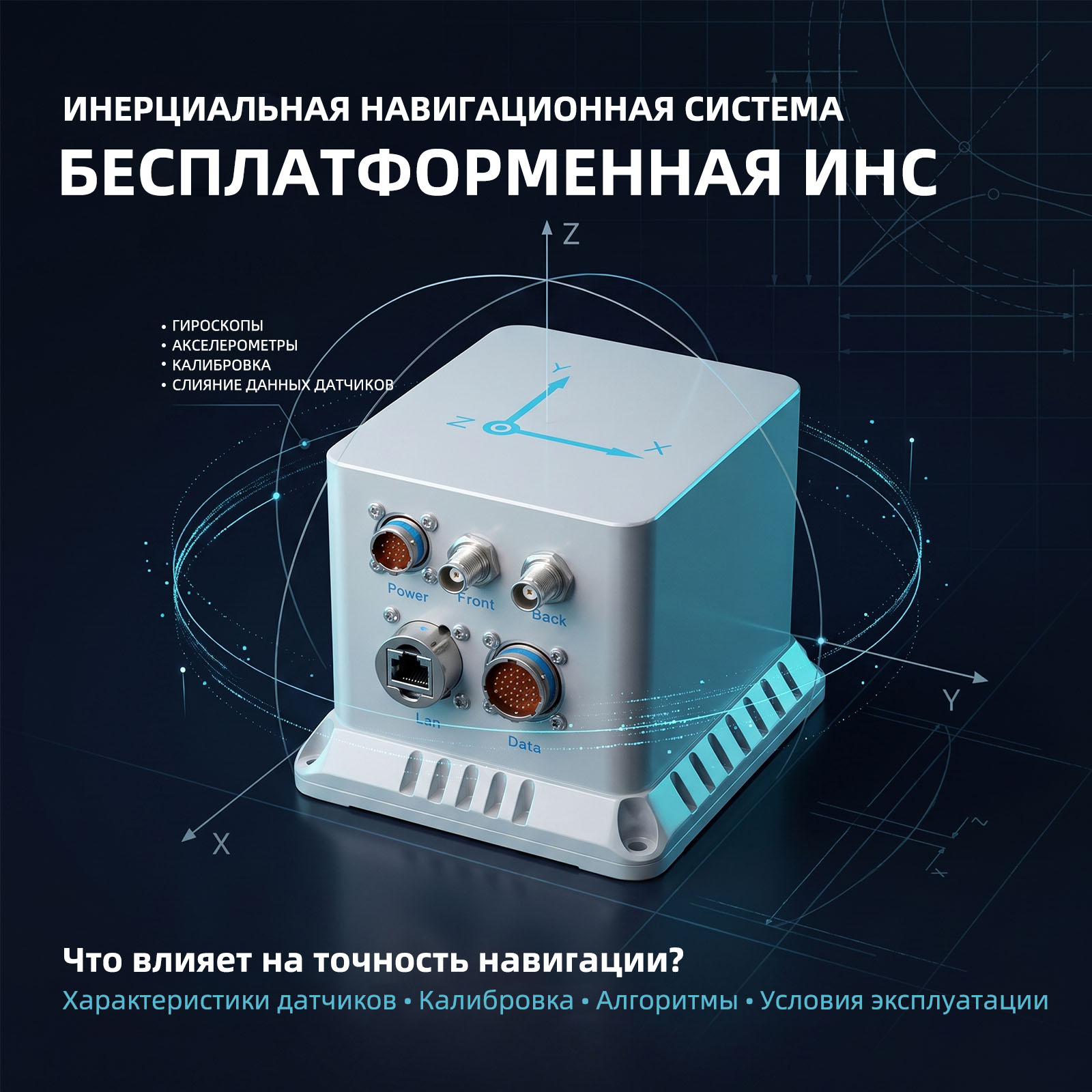 Бесплатформенная инерциальная навигационная система: что влияет на точность навигации?