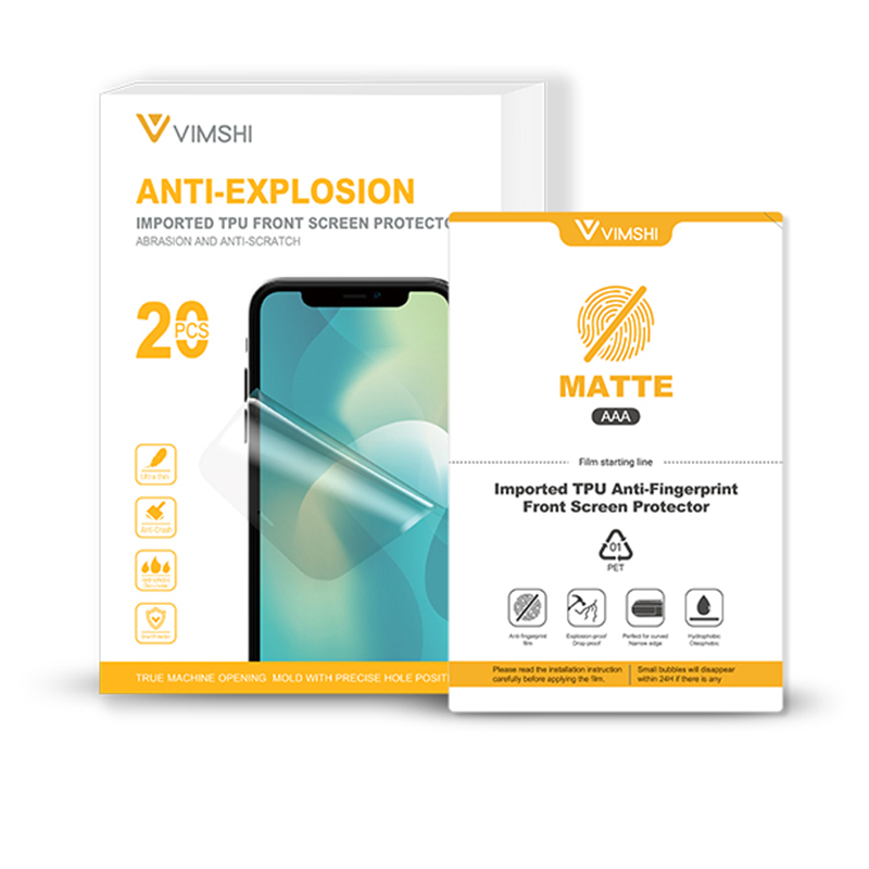 ফোনের জন্য TPU নমনীয় ম্যাট ফিল্ম