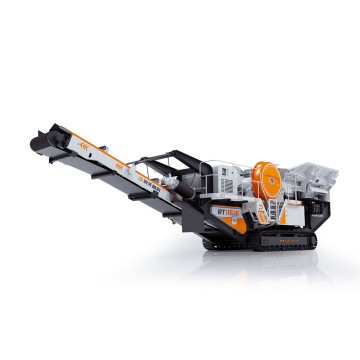 RT116Je Crawler Mobile Jaw Crushing Plant