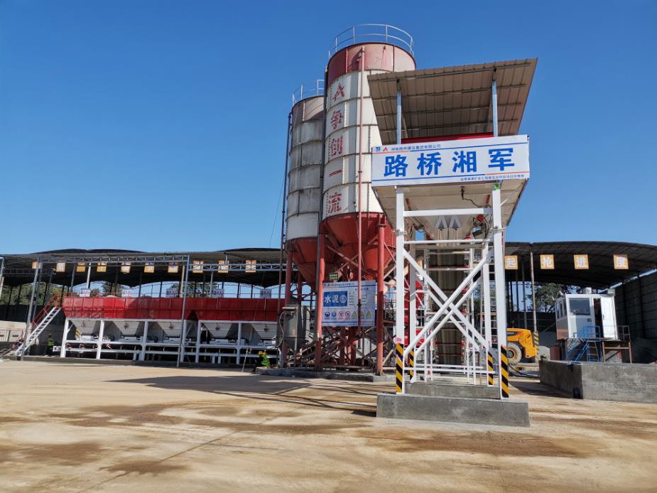 WDB800G Stabilized Soil Mixing Station（Changde, Hunan） (3)