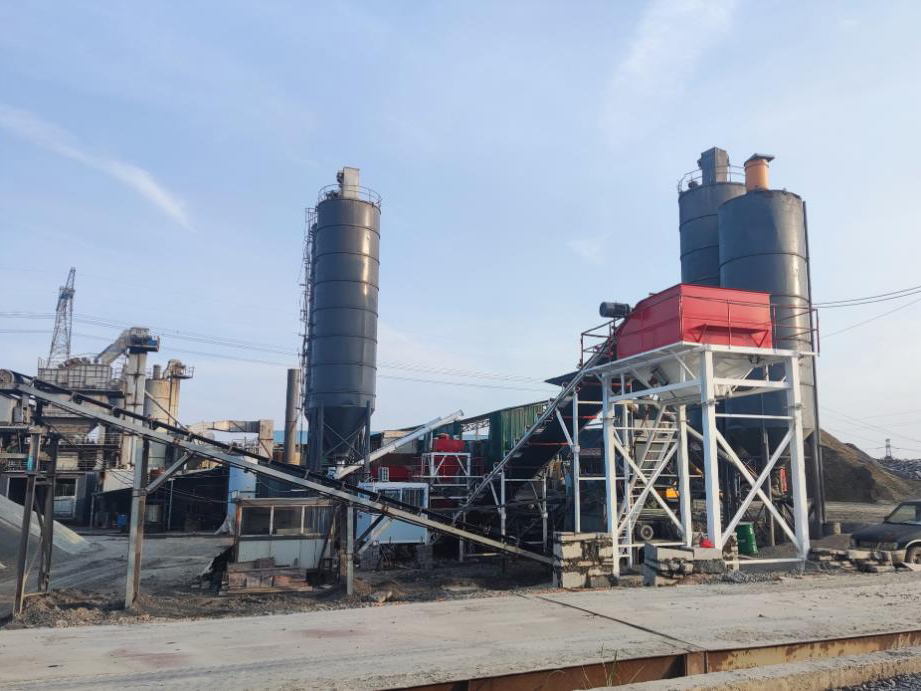 WDB800G Stabilized Soil Mixing Station（Yichun, Jiangxi） (1)