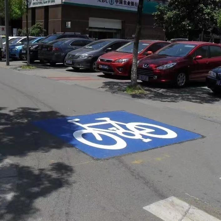 Reflective floor stickers