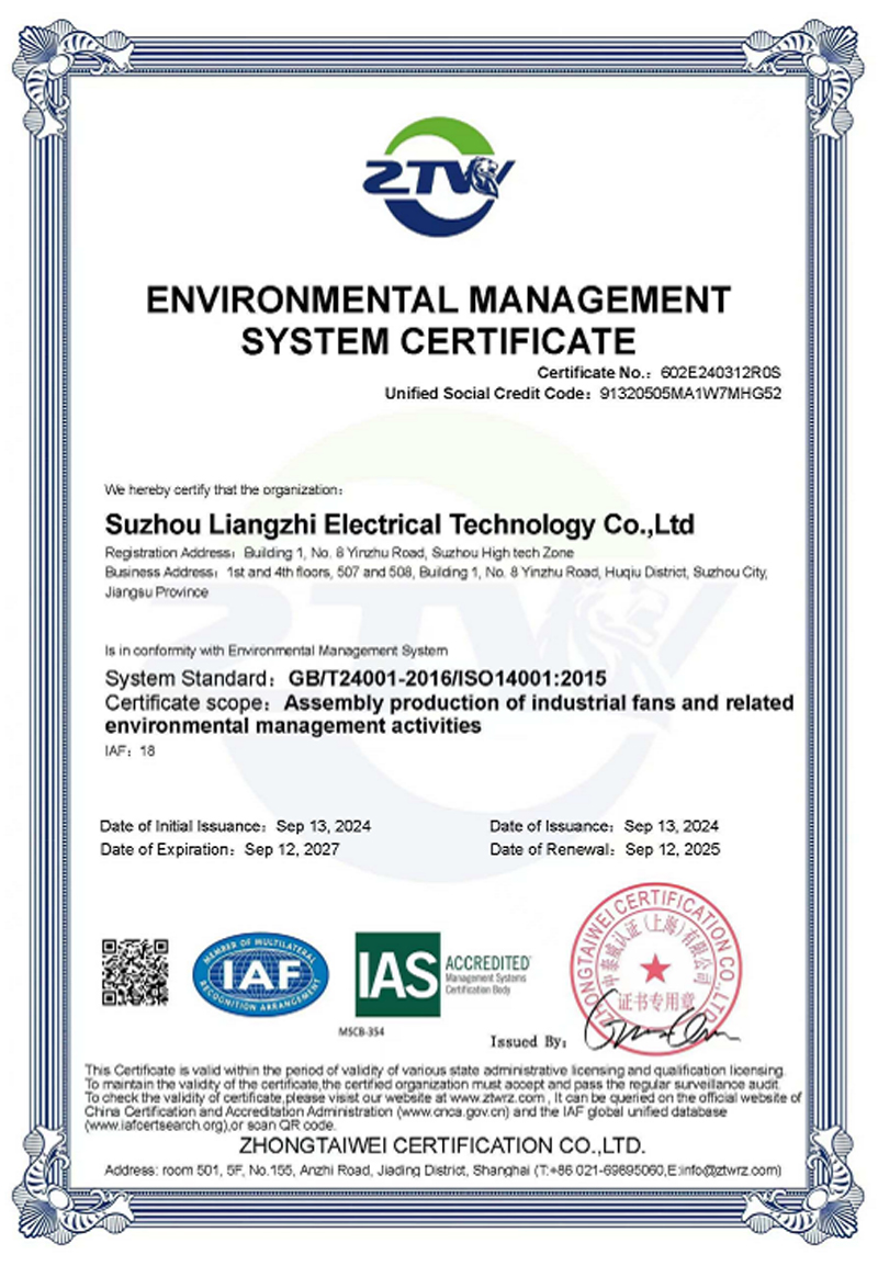 ISO Certificate