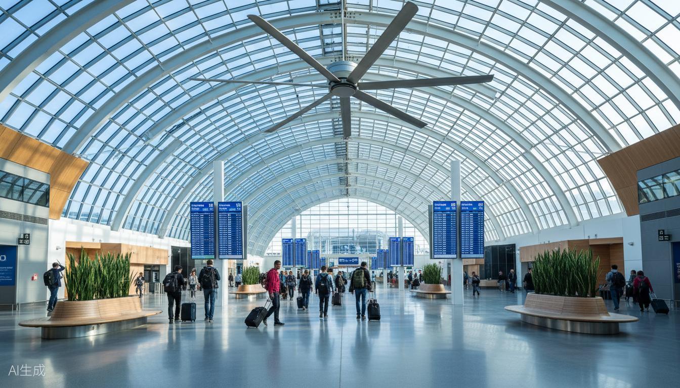 Transportation Hubs HVLS fans.jpg
