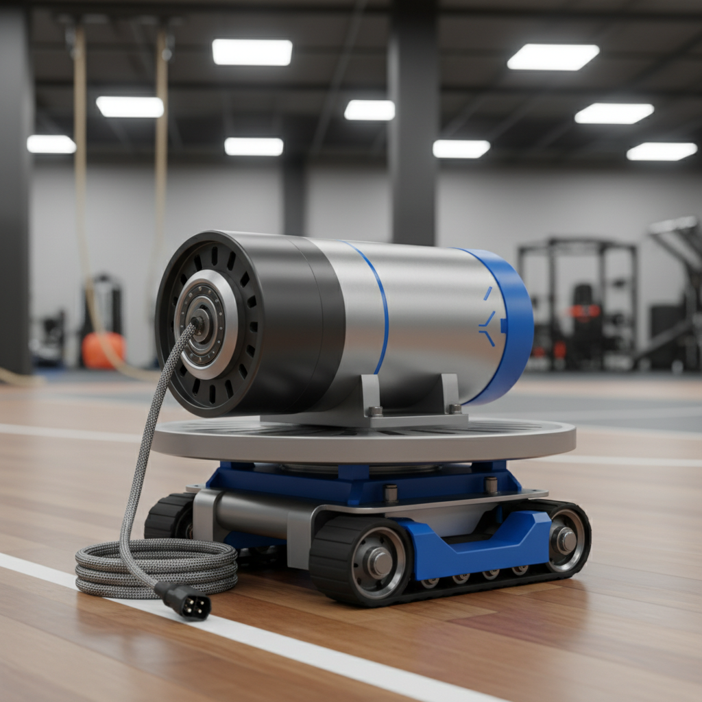 Outrunner Motor For Indoor Sports Courts And Training Gyms