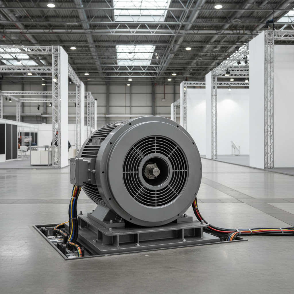 Low-speed Drive Motor For Large Event Venues And Exhibition Halls