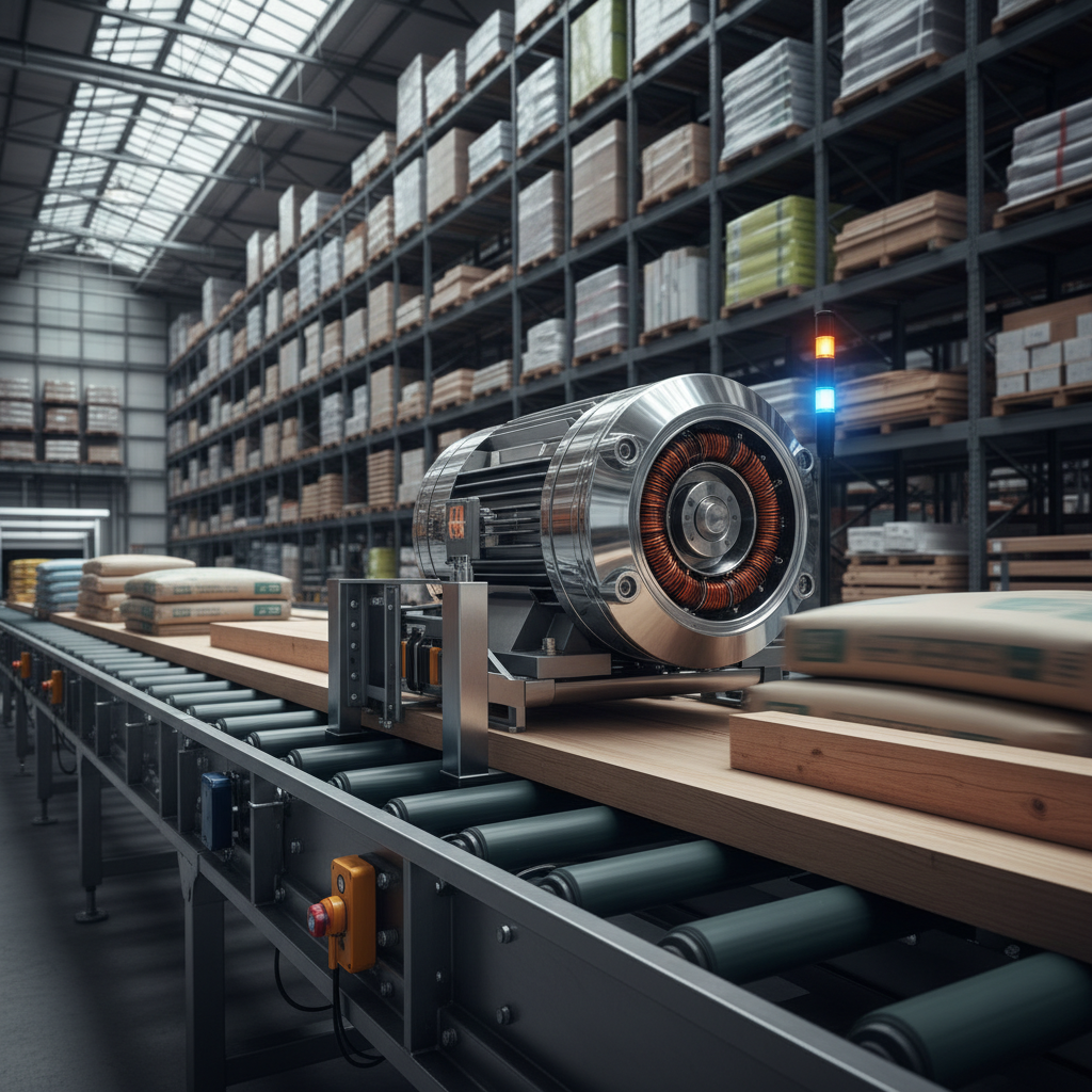 Super High-speed PM Motor For Building Material And Lumber Storage
