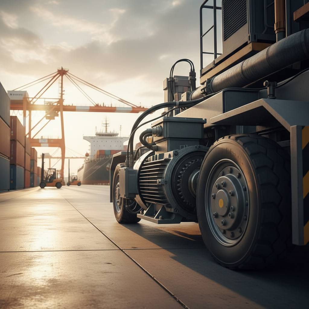 Low-speed Drive Motor For Transit Terminals And Shipping Docks