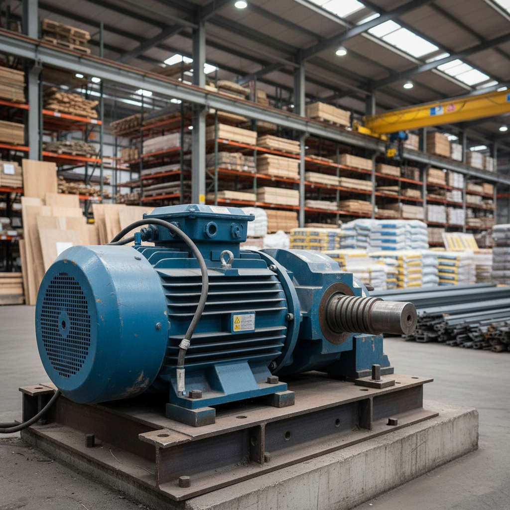 High-torque Low-speed Motor For Building Material And Lumber Storage