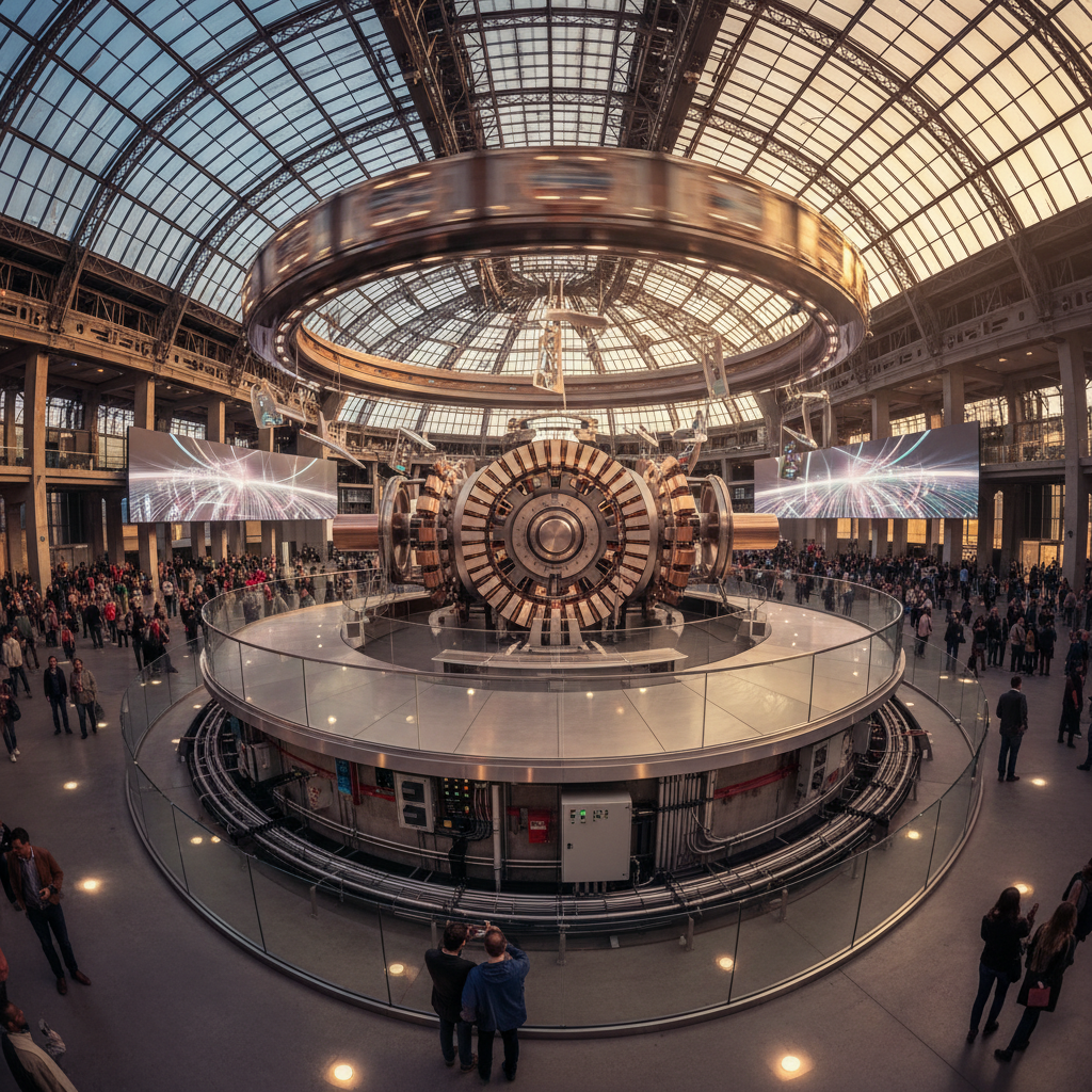 Low-speed PMSM For Large Event Venues And Exhibition Halls