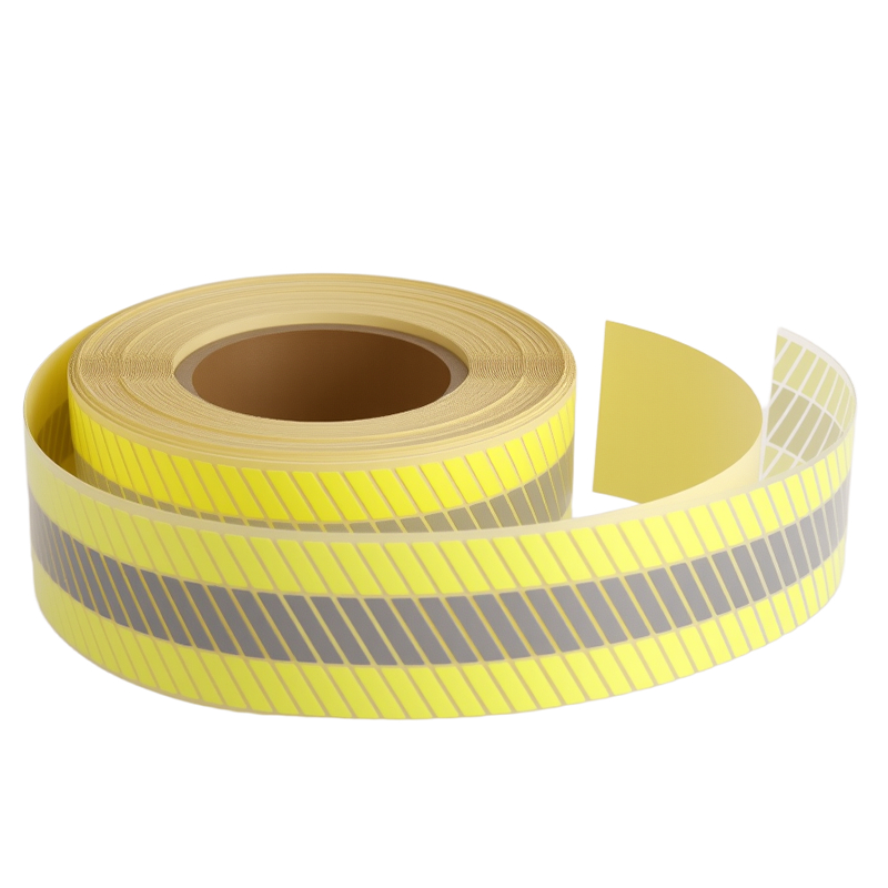 D1995 Fluo-Yellow Segmented Flame Retardant Warning Tape (4).jpg