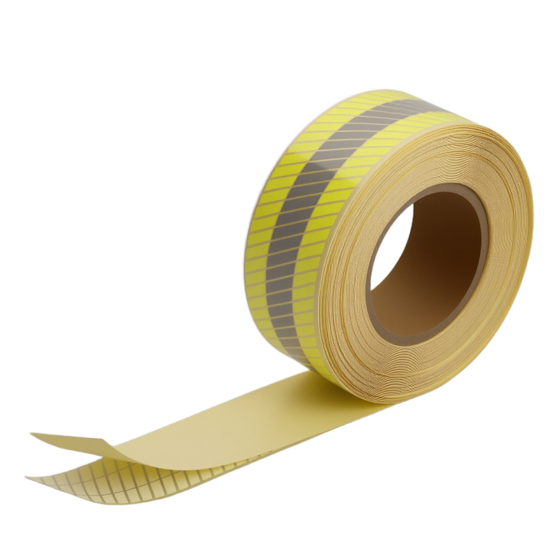 D1995 Fluo-Yellow Segmented Flame Retardant Warning Tape (5).jpg