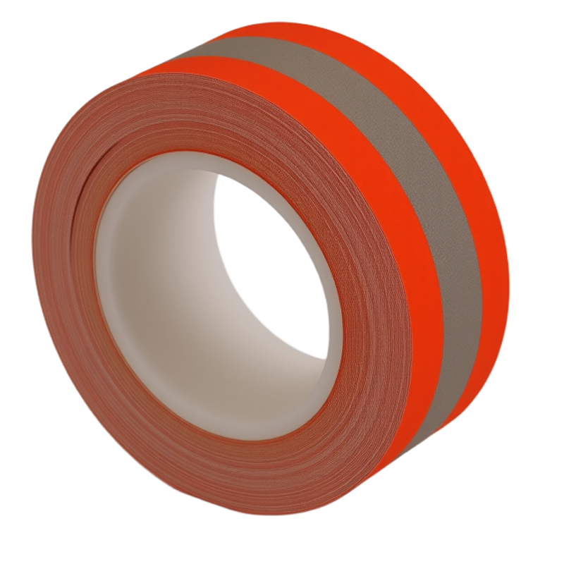 D1992 Fluorescent Red Aramid Flame Retardant Warning Tape (2).png