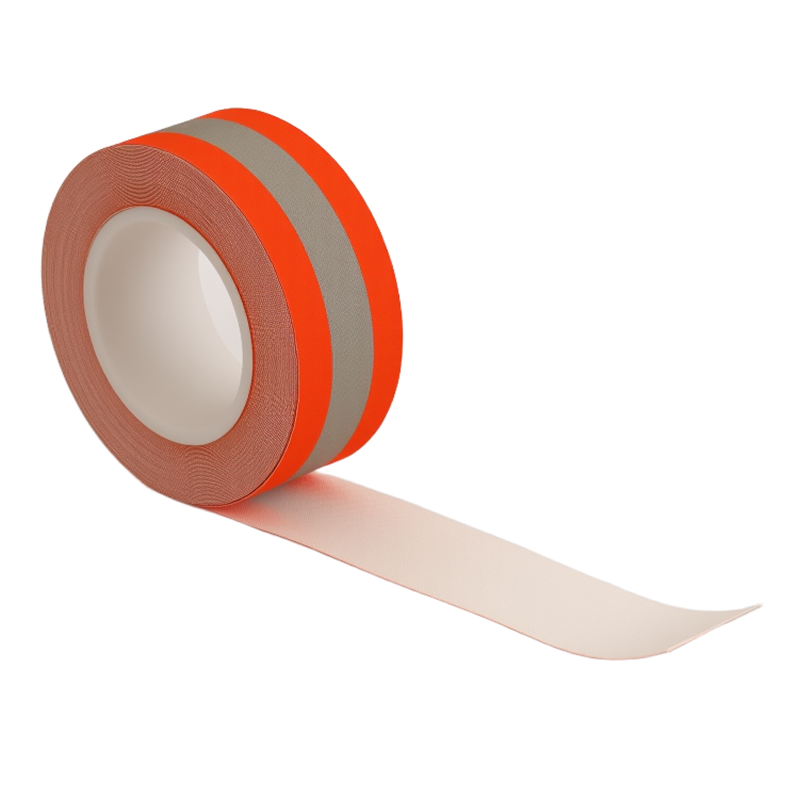 D1992 Fluorescent Red Aramid Flame Retardant Warning Tape (4).png