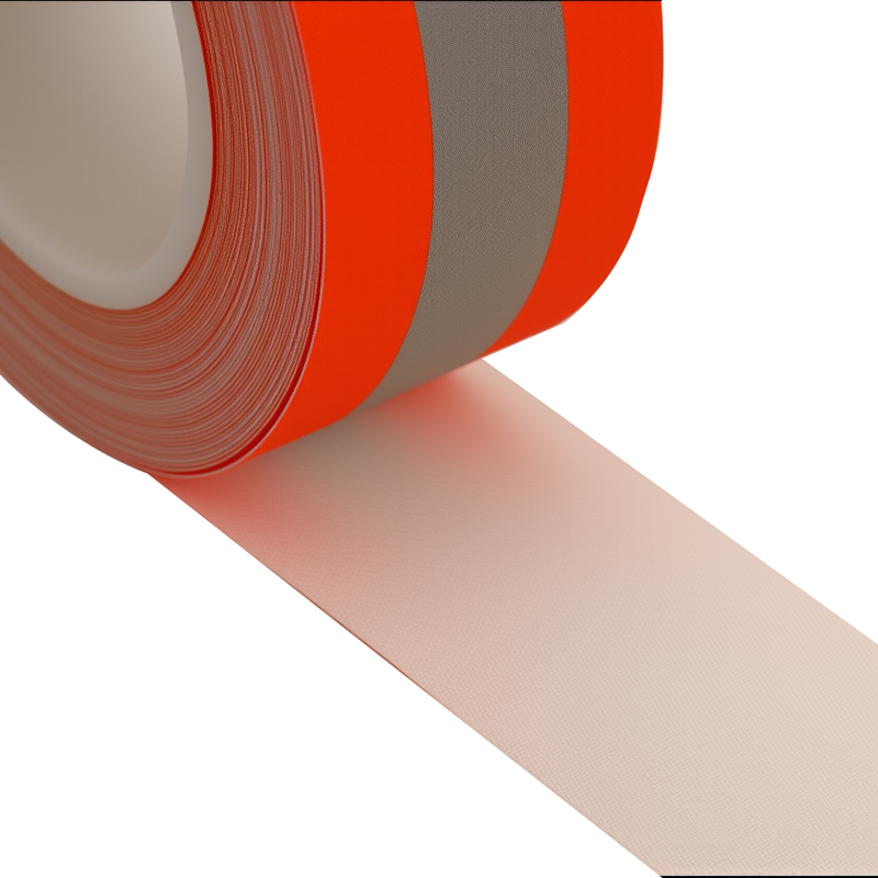 D1992 Fluorescent Red Aramid Flame Retardant Warning Tape (5).png