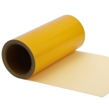 DM8202 Yellow stamped license plate grade reflective film