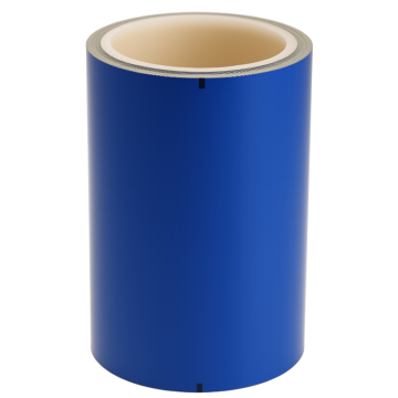 DM8203 Pre-printed Blue Stamping License Plate Grade Reflective Film