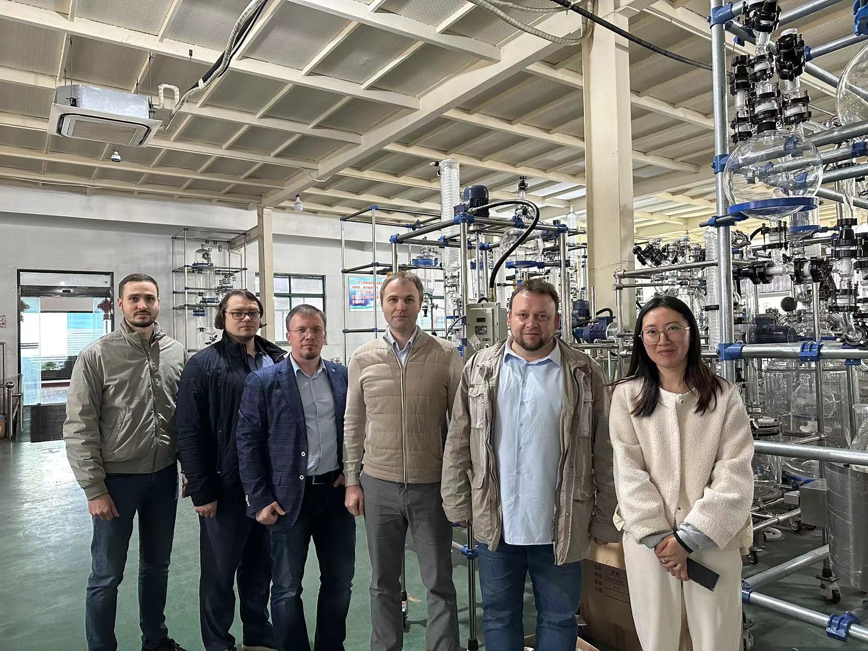 Nantong Sanjing Chemglass Co., Ltd., hosts Russian pesticide industry leaders