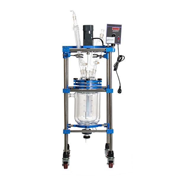 5L Laboratory Jacketed Chemistry Glass Batch Reactor