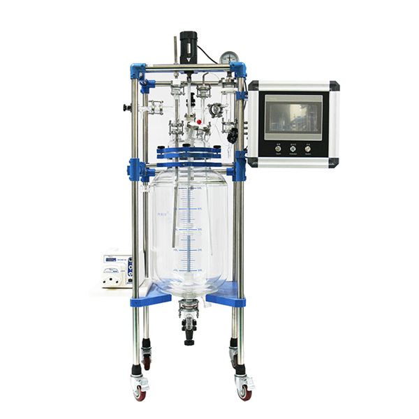 50L-100L PLC Glass Reactor
