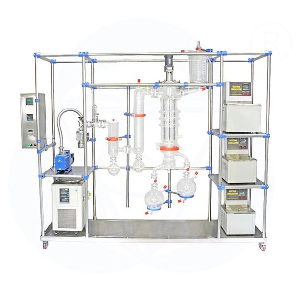 Short Path Molecular Distillation Wiped Film Evaporator
