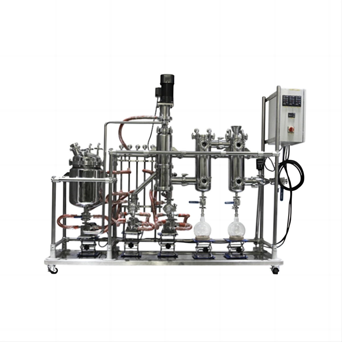 What is the General Principle of Molecular Distillation?