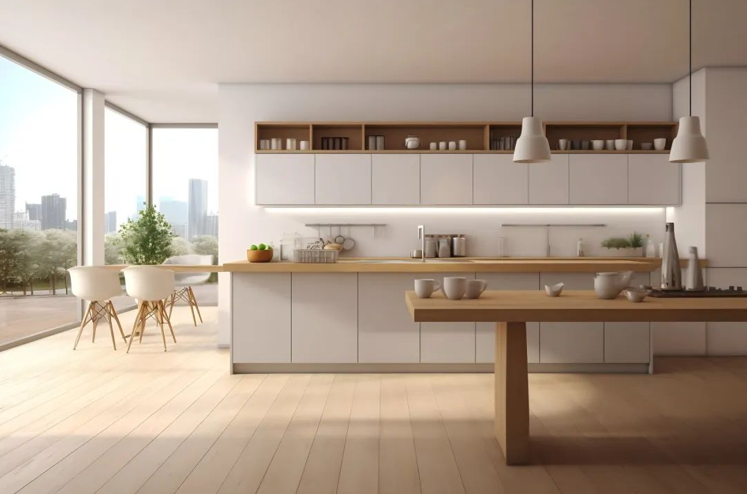 A guide to selecting sliding doors for the kitchen. This design makes the kitchen more open and bright!