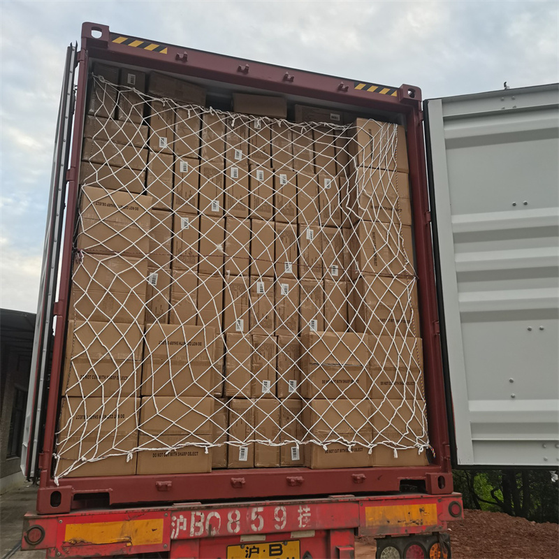 Schutznetz im Container