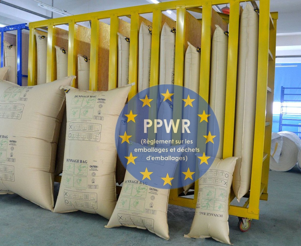 How much does the new EU regulation affect the export costs of container dunange airbags?