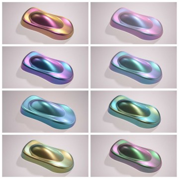 Cosmetic Grade Chameleon Pearlescent Pigment Mica Pearl Flash Powder for Makeup