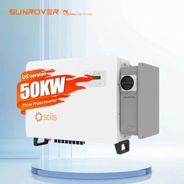 Solis kolmefaasiline võrku ühendatud 50KW USA inverter
